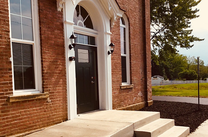 Front steps of dental office