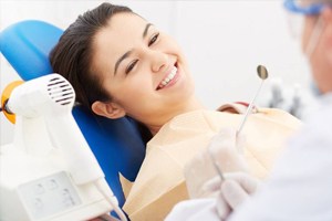 happy dental patient