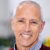 Older man with healthy smile